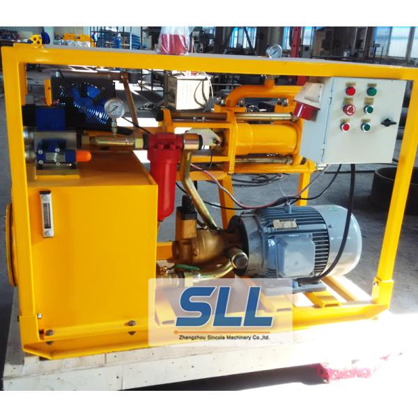 Full Hydraulic High Pressure Cement Injection Grouting Pump 70L/Min Energy Saving