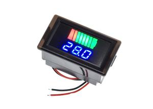 Buy cheap Car Battery Charge Level Indicator Blue Display Module For Arduino 12 - 60V product