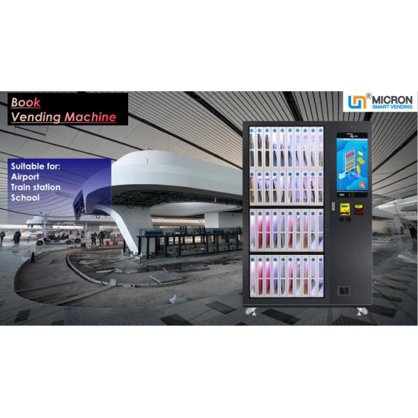 Custom Size Books Vending Machine With Bill Payment System Micron smart vending