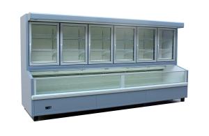Buy cheap R404A Combined Refrigerated Food Display Cabinets Ice Cream Display Freezer product