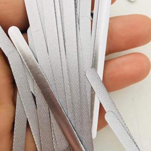 Buy cheap 4.0mm Self Adhesive Aluminium Inlay Strips Nose Wire Bridge product