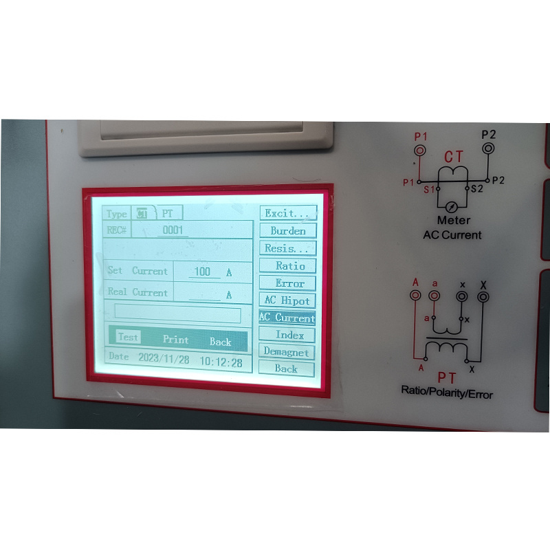 China Factory Xzh Test Supply Transformer CT/PT Analyzer Single Phase Excitation Ratio Testing