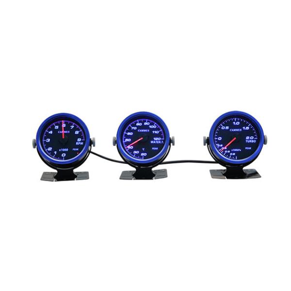 Red Light Air Pressure Auto Gauge RPM Meter Touch Switching