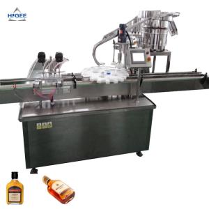 Higee alcohol bottles filling machine whiskey bottling machine spirit bottling