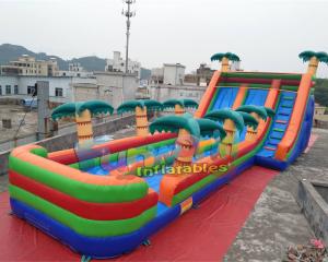 Buy cheap Outdoor Long Inflatable Water Slide Slip N Slide 11x5.5x5.5 Meter product