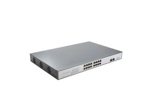 China 36Gbps Power Over Ethernet Switch 16 Port Meet With IEEE802.3af Standard on sale