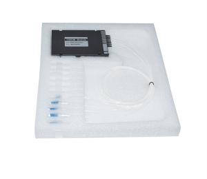 China 8 Channel Mux Demux Wavelength Division Multiplexing CWDM Module LC/UPC Connector on sale