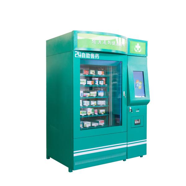 Quality Medicine Automatic Vending Machine / Touch Screen Pharma Vending Machines for sale