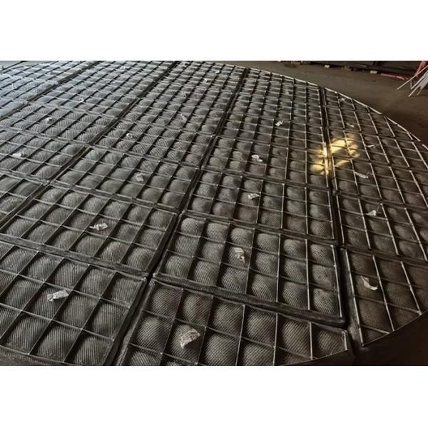 SS321 Wire Mesh Pad Mist Eliminator Dia 6000mm For Chemical Column