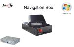 Bluetooth / TV Module GPS Navigation System Box with Mirror Link , Auto