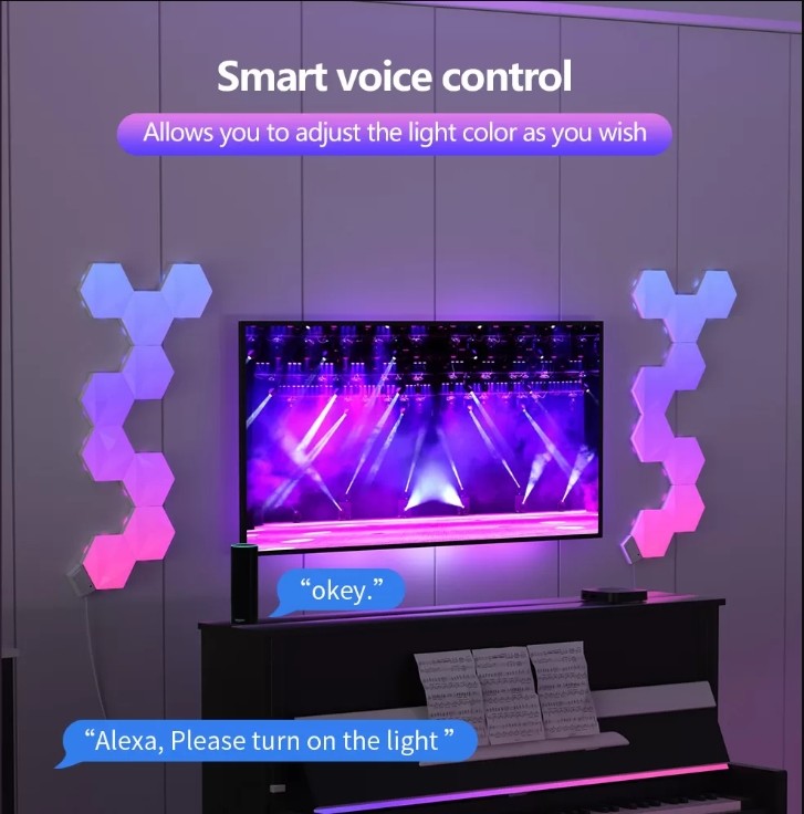 Adjustable Brightness Gaming Light With Dream Color Mode Wifi BT 2.4G Control HDMI2.0 Support