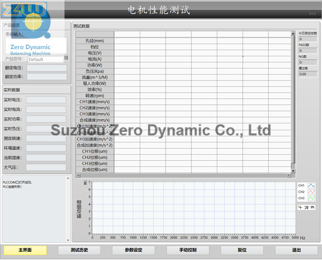 Vacuum Cleaner Motor Performance Testing Machine