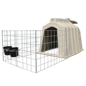 2200x1500x1550mm Calf Hutches Calf Feeding House 1 - 3 Month Calves Use