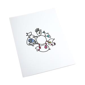 Buy cheap Fold paper leaflet flyer printing, leaflet printing, advertising leaflet printing product