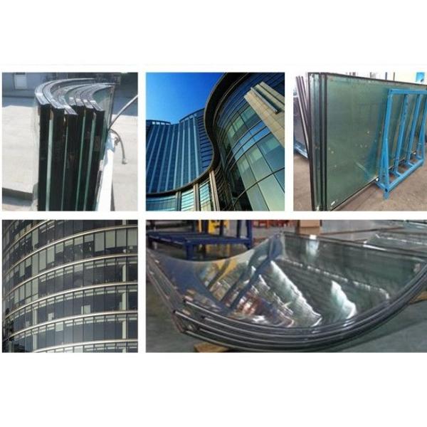 6A Bent Double Glazed Low E Insulated Glass