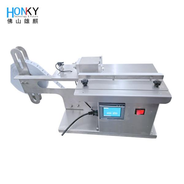 Quality Desktop Small Box Corner Labeling Machine Box Side Labeler For Small Box Labeling for sale