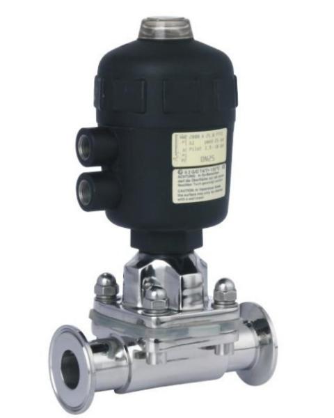 Quality Pneumatic Actuator Sanitary SS304 Diaphragm Valve Bidirectional for sale