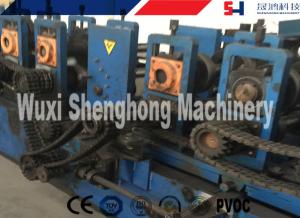 Automatic Purlin Roll Forming Machine , C / Z Profile Roll Forming Line