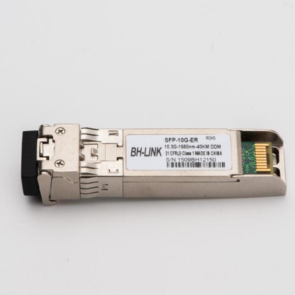 Quality SFP+ 10 Gigabit Ethernet Module 1550nm 40KM SFP+10G-ER for sale