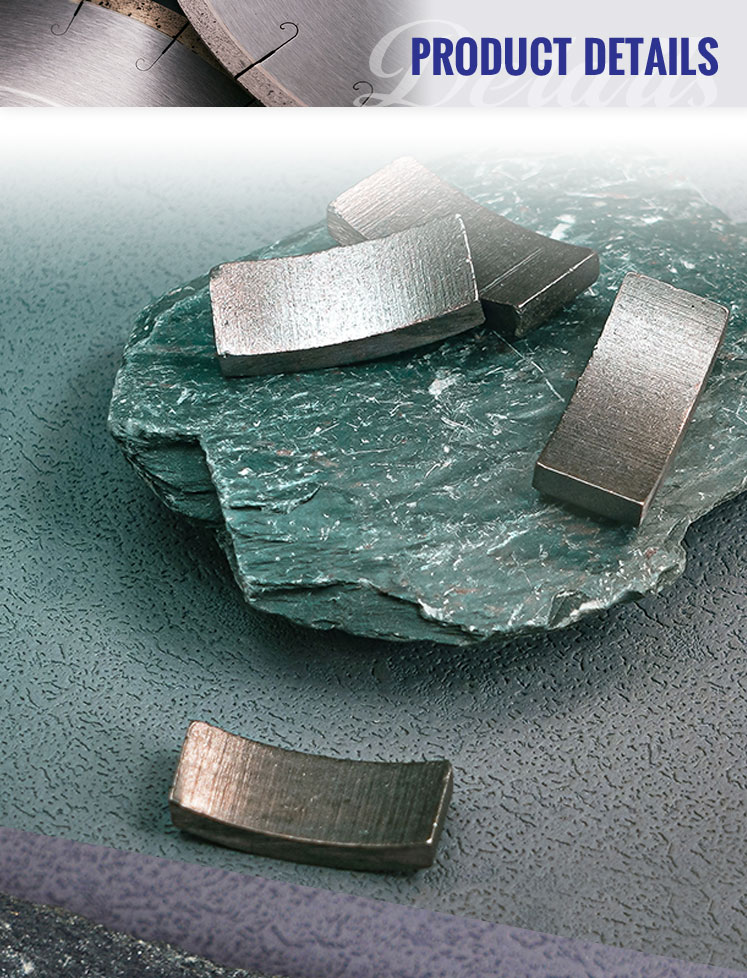 Customized ARC-Shaped Segment Diamond Core Drill Bit for Stone Concrete Cutting Tools