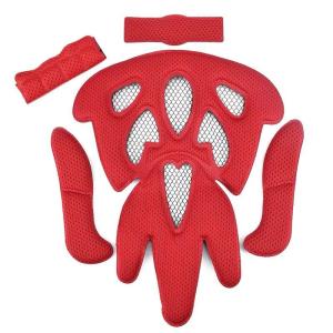 China Hot Pressing Breathable Motorcycle Helmet Liner Pads Cushion Replacement on sale