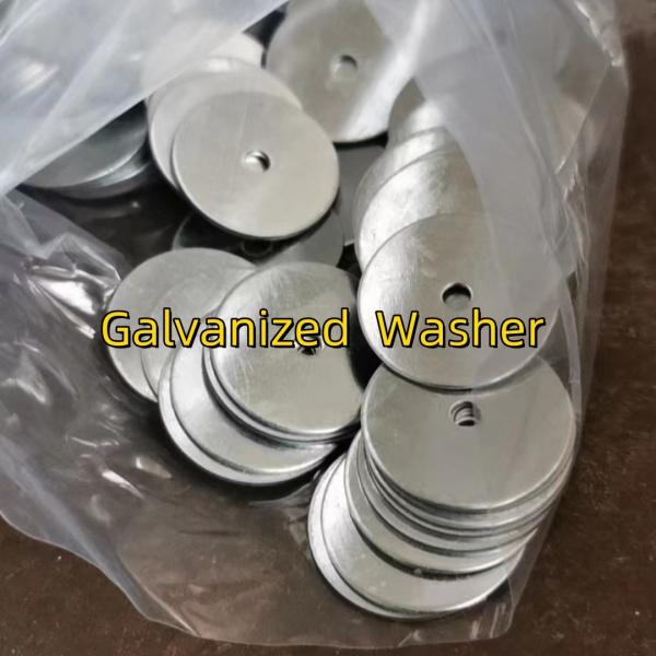 Zinc Plated Carbon Steel Flat Washer M8 M10 M12 M16 M20 M25 Galvanized Plain