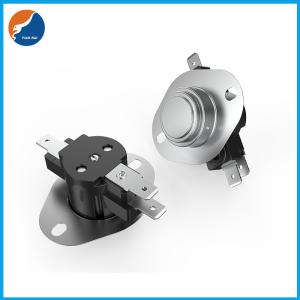 Buy cheap Three Terminals 3/4&quot; SPDT Auto Reset Bimetal Snap Action Thermostat 25A For Electric Oven product