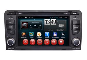 China AUDI A3 GPS Navigation System Android DVD Player Dual Core A9 Chipset RDS BT on sale