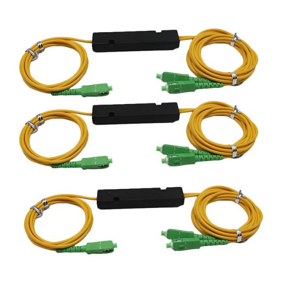 Quality SC APC ABS Box Fiber Optic FBT Coupler For CATV Systems for sale