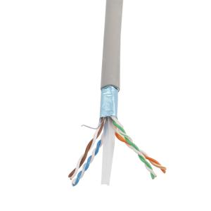 China 24AWG 0.5mm CU FTP Cat 6 Ethernet Cable 305m Category 6 Network Cable 100Ohms on sale