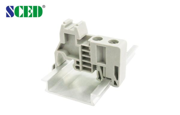 Quality Waterproof Aluminum Steel Din Rail Terminal Blocks / Grounding Terminal Block for sale
