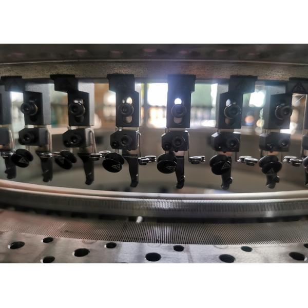 Color Stripes 16G-38G Single Jersey Circular Knitting Machine 7.5 KW 5.5KW