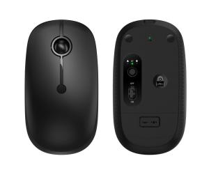 Buy cheap Black Computer Hardware Devices Multi - Channel Wireless Mouse 120 * 66 * 36mm product