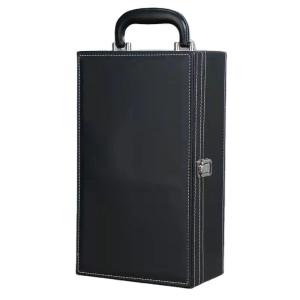 China Rectangle Red Wine Bottle Gift Box Custom Logo 35.2x27x11.5cm on sale