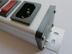 UL C-UL list IEC 8Way 15a overload protector Outlets Power Strip , Aluminium