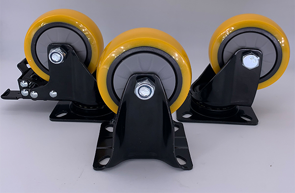 4 Inch Swivel TPE Industrial Caster Wheels Medium Duty