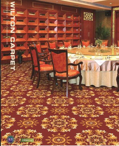 Wilton wall to wall carpet 100%polypropylene material width 4.0m 1050g/sqm