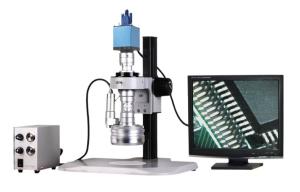Buy cheap Max Magnification 152X Motorized 3D Stereo Zoom Microscope with VGA Color Camera product