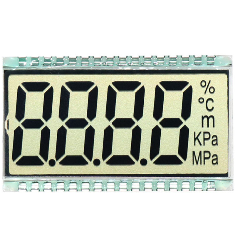 Custom Made Reflective Positive Segment LCD Display Panel TN STN FSTN Factory