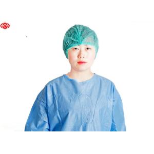 Non Woven Bouffant Round Elastic Disposable Mob Cap Head Cover