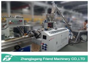 Buy cheap Black Color Wpc Extrusion Line , Small Size Wpc Profile Extrusion Machine product