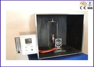 Buy cheap NFPA 701 Test Method 1 Vertical Flammability Tester For Single / Multi Layer Fabrics product