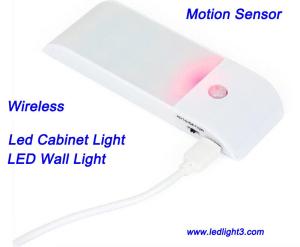 China 12 LED Wireless Wall Light Motion Sensor Night Light  Cabinet Led Light with Rechargable Battery for Wardrobe, Aisle on sale
