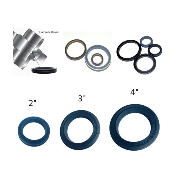 High Pressure Hammer Union Seal NBR FKM HSN 1-4 Inch