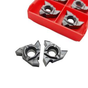 Buy cheap CNC Carbide Threading Insert Tool Al2O3 Coating Wear Resistant product