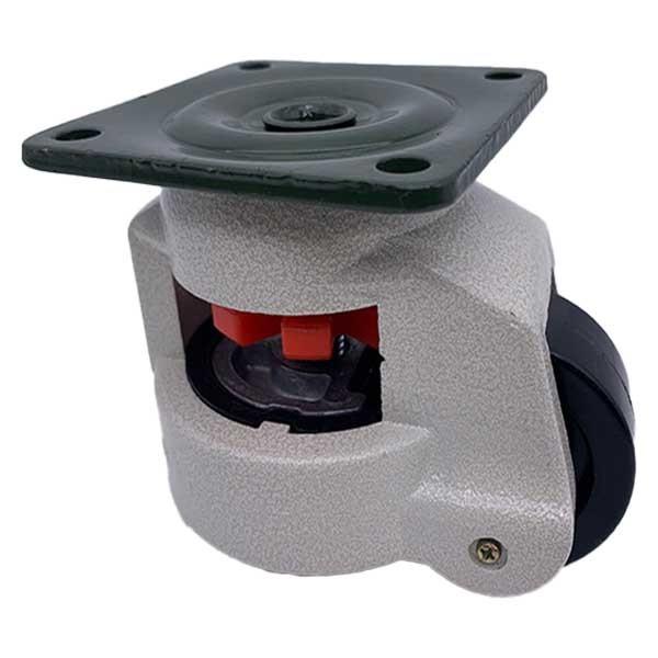 Quality GD-80F Swivel Plate Leveling Casters Wheels Nylon Fuma Wheels for sale