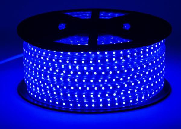 Quality Blue Waterproof Led Light Strips High Voltage Input 4.4W Power Per Meter for sale