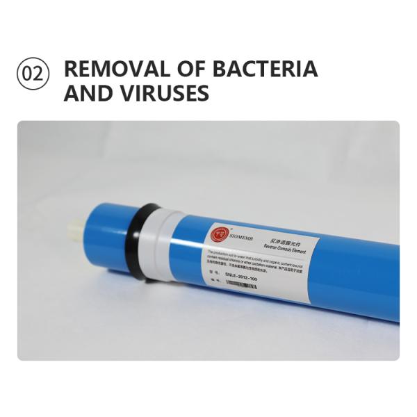 Cylinder Shape Seawater RO Membrane 800Mpa Desalination Reverse Osmosis Membrane