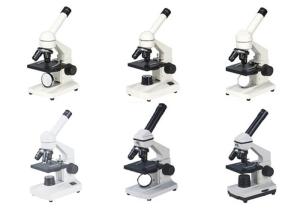 Rotatable Student Monocular Light Microscope With 4X - 40X Objective