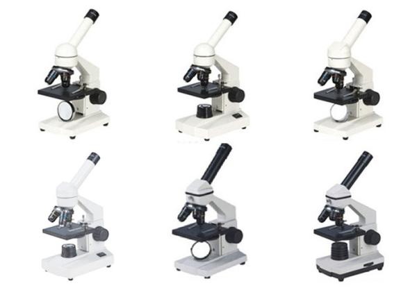 Quality Rotatable Student Monocular Light Microscope With 4X - 40X Objective for sale